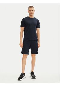 EA7 Emporio Armani T-Shirt 7M000138 AF10375 UB102 Granatowy Regular Fit. Kolor: niebieski. Materiał: bawełna #2