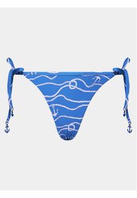 Seafolly Dół od bikini Ahoy 40706 Niebieski. Kolor: niebieski. Materiał: syntetyk