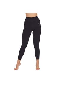 Legginsy damskie z wysokim stanem Brubeck CASUAL. Stan: podwyższony. Kolor: czarny. Materiał: poliamid, poliester, elastan. Sport: turystyka piesza