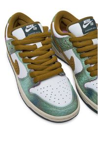 Nike Sneakersy Sb Dunk Low Pro Qs HJ3386 300 Zielony. Kolor: zielony. Materiał: skóra