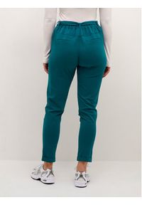Kaffe Spodnie materiałowe Jillian 10501516 Niebieski Regular Fit. Kolor: niebieski. Materiał: materiał #3