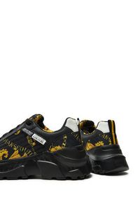 Versace Jeans Couture Sneakersy 77YA3SC7 ZS879 Czarny. Kolor: czarny. Materiał: materiał #4