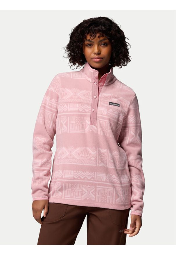columbia - Columbia Polar Benton Springs™ 2085611 Czerwony Regular Fit. Kolor: czerwony. Materiał: syntetyk