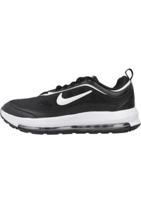 Buty sportowe Casual Męskie Nike Air Max AP Czarny. Okazja: na co dzień. Zapięcie: sznurówki. Kolor: wielokolorowy, czarny, biały. Materiał: materiał, tkanina. Szerokość cholewki: normalna. Model: Nike Air Max. Sport: turystyka piesza