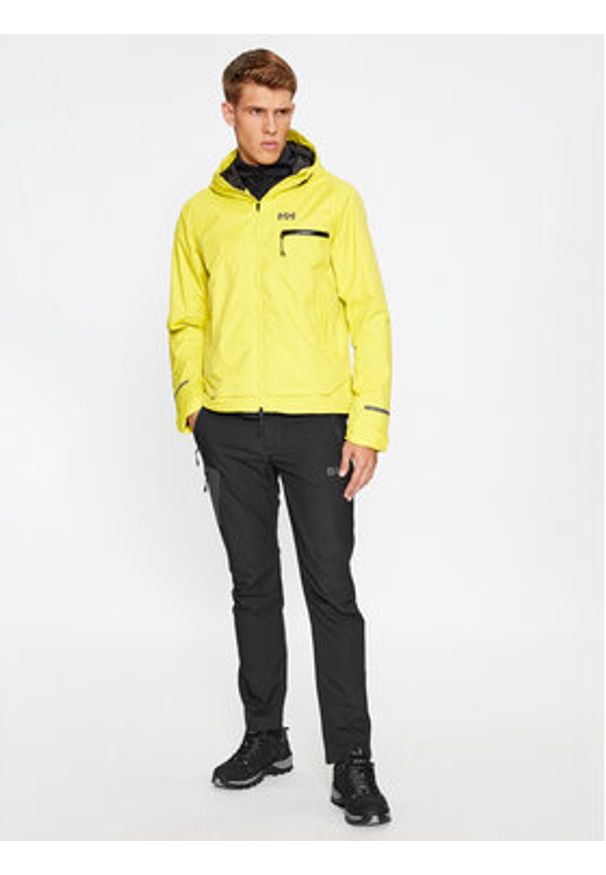Helly Hansen Kurtka przeciwdeszczowa Ride 53696 Żółty Regular Fit. Kolor: żółty. Materiał: syntetyk