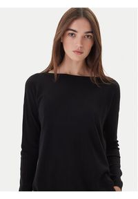 Kontatto Sweter 3M0800C Czarny Regular Fit. Kolor: czarny. Materiał: syntetyk