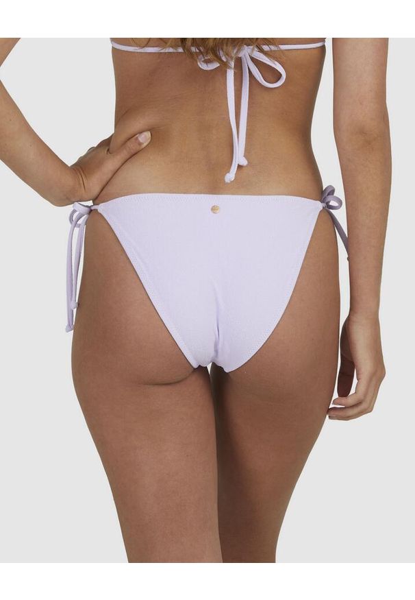 Dół od bikini damski Roxy Sunset Kiss. Kolor: fioletowy. Materiał: poliester