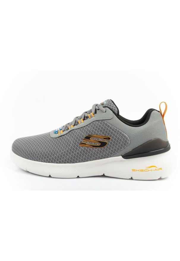 skechers - Buty sportowe męskie Skechers Skech-Air Dynamight 2.0-Durron. Okazja: na co dzień, na spacer. Kolor: szary. Sport: turystyka piesza