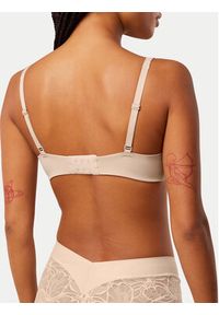 Triumph Biustonosz z fiszbiną Illusion 10219845 Beżowy. Kolor: beżowy. Materiał: syntetyk #4