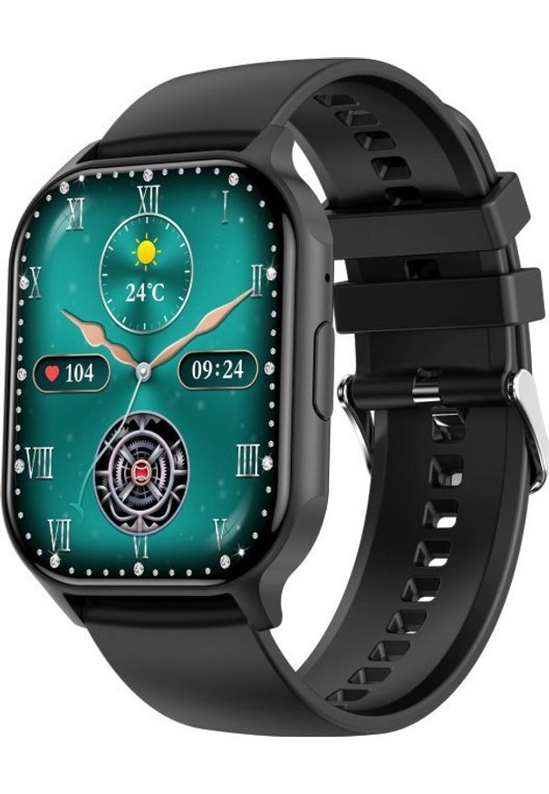 Smartwatch Hagen Smartwatch męski Hagen HC85.14.534 czarny pasek. Rodzaj zegarka: smartwatch. Kolor: czarny