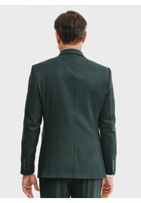 Pako Lorente - PAKO LORENTE – Gładka marynarka garniturowa w kolorze zielonym. Kolor: zielony. Materiał: poliester, wiskoza, elastan. Wzór: gładki #9