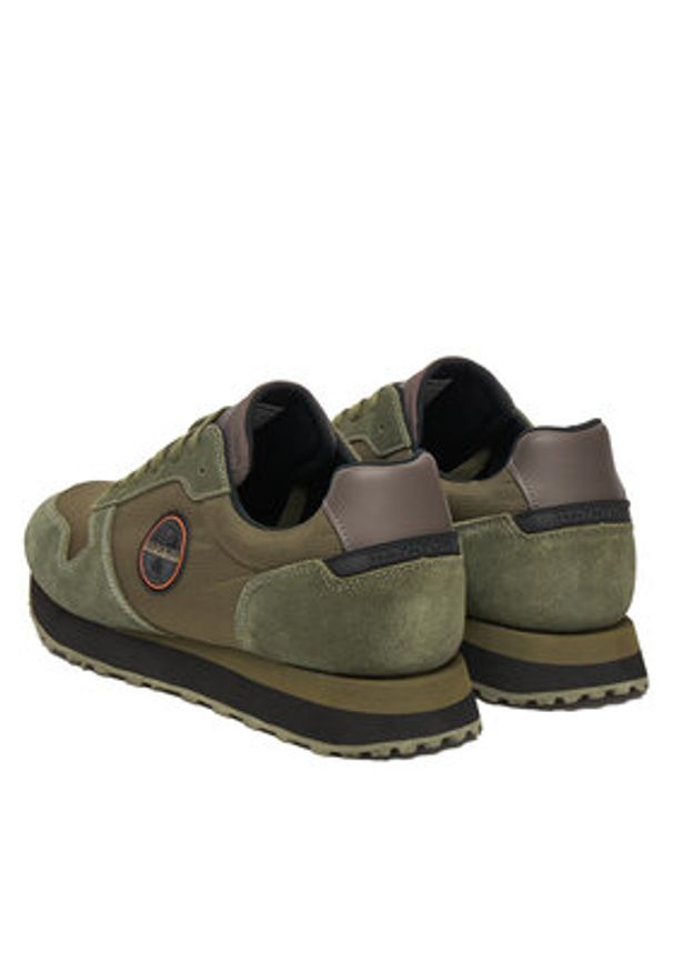 Napapijri Sneakersy NP0A8914 Zielony. Kolor: zielony. Materiał: zamsz, skóra