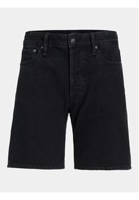 Jack & Jones - Jack&Jones Szorty jeansowe Chris Cooper 12252866 Czarny Relaxed Fit. Kolor: czarny. Materiał: bawełna #4