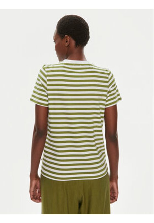 Tamaris Apparel T-Shirt Dabra TAW0892 Zielony Regular Fit. Kolor: zielony. Materiał: bawełna