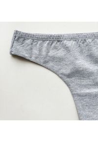 Intica - Stringi damskie minimalistyczne na co dzień Libora. Kolor: brązowy. Materiał: materiał #6