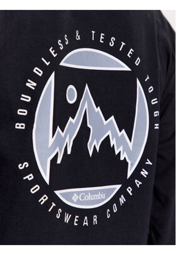 columbia - Columbia Bluzka North Cascades™ 1984871 Czarny Regular Fit. Kolor: czarny. Materiał: bawełna