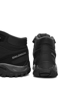 salomon - Salomon Trekkingi Shelter Waterproof L47854200 Czarny. Kolor: czarny. Materiał: materiał. Sport: turystyka piesza #3