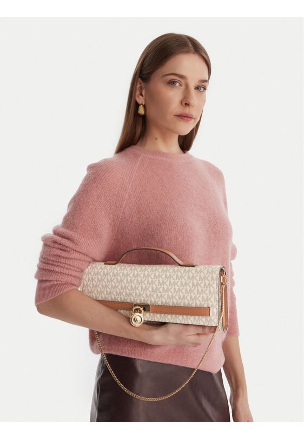 MICHAEL Michael Kors Torebka 30R6GHMC8B Écru. Kolor: kremowy. Materiał: skórzane
