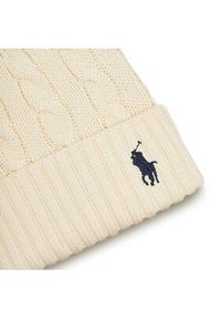 Polo Ralph Lauren Czapka 455954637001 Écru. Materiał: materiał, bawełna