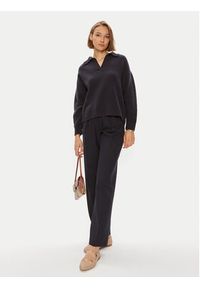 Weekend Max Mara Sweter Agre 2425366152 Granatowy Oversize. Kolor: niebieski. Materiał: wełna #3