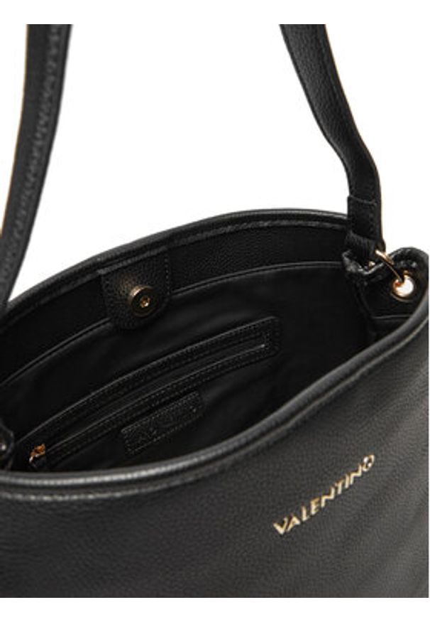 VALENTINO - Valentino Torebka Brixton VBS7LX03 Czarny. Kolor: czarny. Materiał: skórzane