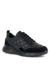 Geox Sneakersy D Alleniee D36LPA 0CD54 C9999 Czarny. Kolor: czarny. Materiał: zamsz, skóra #5