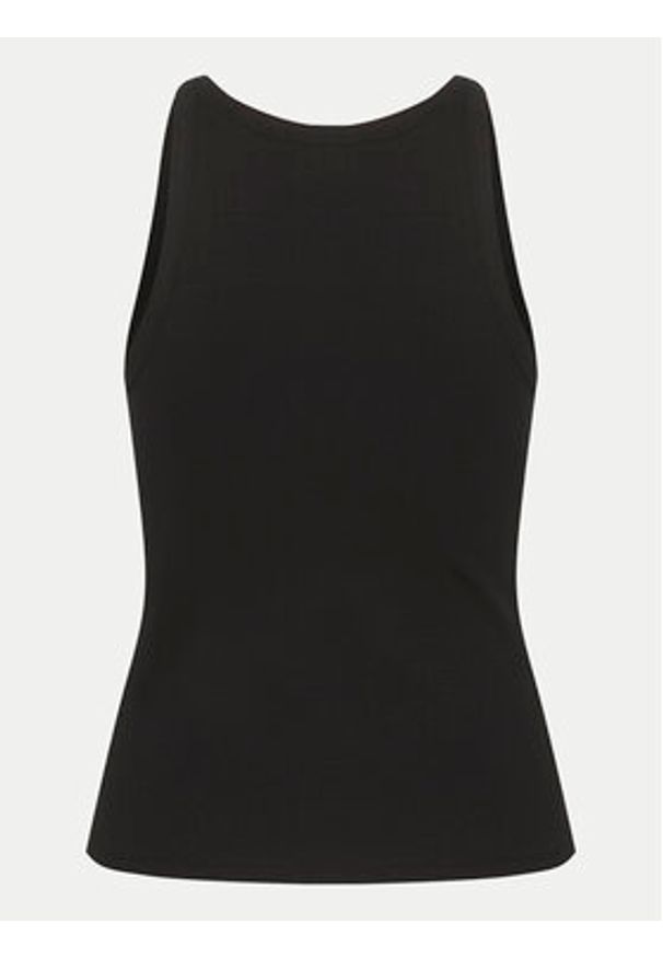 GESTUZ - Gestuz Top Drew 10909027 Czarny Slim Fit. Kolor: czarny. Materiał: bawełna