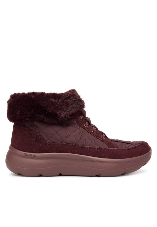 skechers - Trzewiki Skechers. Kolor: czerwony