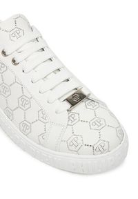 Philipp Plein - PHILIPP PLEIN Sneakersy SAFS USC0920 PLE005N Biały. Kolor: biały. Materiał: skóra #4
