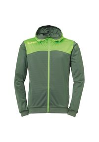 KEMPA - Kurtka z kapturem Kempa Homme Emotion 2.0. Typ kołnierza: kaptur. Kolor: zielony. Sport: piłka ręczna #1