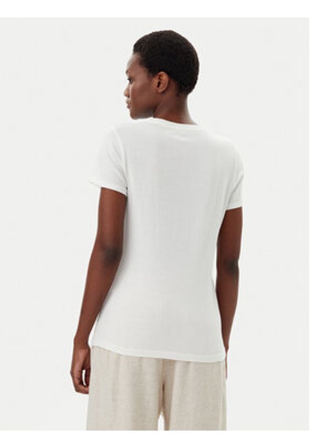 GAP - Gap T-Shirt 729555-03 Biały Regular Fit. Kolor: biały. Materiał: bawełna