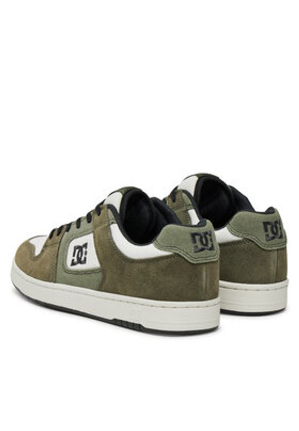 DC Shoes Sneakersy MANTECA 4 DC01732250 Zielony. Kolor: zielony. Materiał: zamsz, skóra