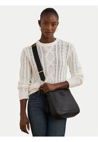 Lauren Ralph Lauren - LAUREN RALPH LAUREN Torebka 431970152001 Czarny. Kolor: czarny. Materiał: skórzane #1