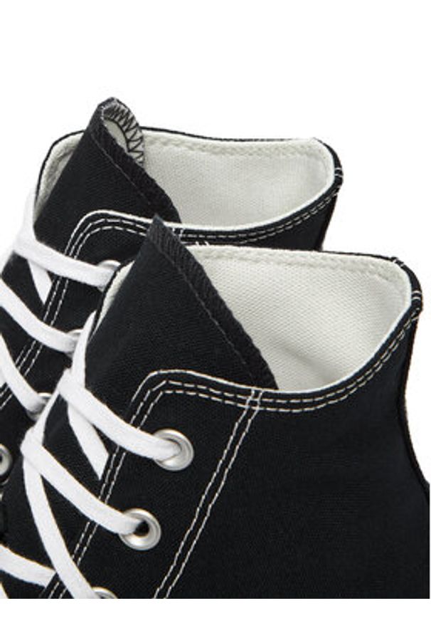 Converse Trampki Chuck Taylor All Star Lift Double Stack A12975C Czarny. Kolor: czarny. Materiał: materiał