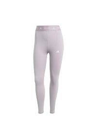 Adidas - Legginsy TECHFIT 7/8. Kolor: szary. Materiał: materiał. Technologia: Techfit (Adidas) #2