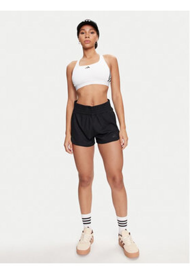 Adidas - adidas Szorty sportowe Pacer All Gym IK5455 Czarny Regular Fit. Kolor: czarny. Materiał: syntetyk