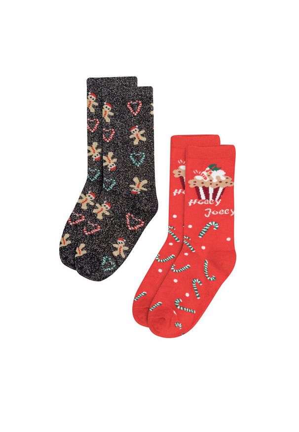 Skarpety długie Jenny Fairy. Wzór: kolorowy