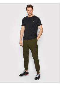 Polo Ralph Lauren Spodnie dresowe 710860590004 Zielony Regular Fit. Kolor: zielony. Materiał: bawełna, dresówka, syntetyk #5