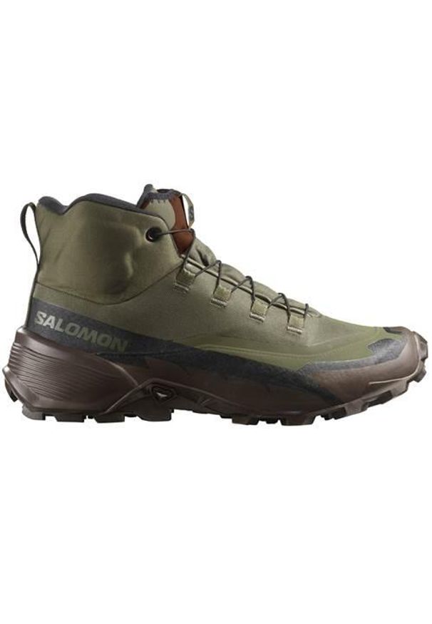 salomon - Buty trekkingowe męskie Salomon Cross Hike Tracker Gtx. Wysokość cholewki: za kostkę. Zapięcie: sznurówki. Kolor: wielokolorowy. Materiał: materiał. Szerokość cholewki: normalna. Technologia: Gore-Tex. Sport: turystyka piesza