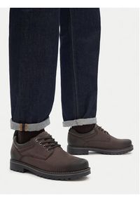 Badura Półbuty CEO-BOWER-10 MI08 Brązowy. Kolor: brązowy. Materiał: skóra #8