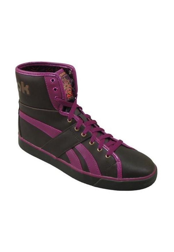 Buty do chodzenia dla dzieci Reebok TD2010 LG. Wysokość cholewki: za kostkę. Zapięcie: sznurówki. Kolor: brązowy, fioletowy, wielokolorowy. Materiał: materiał, syntetyk. Szerokość cholewki: normalna. Sport: turystyka piesza