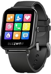 BlitzWolf - Smartwatch Blitzwolf BW-GTC Czarny (BLZ364). Rodzaj zegarka: smartwatch. Kolor: czarny #1