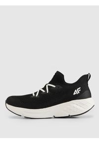 4f - 4F Niskie sneakersy wsuwane VELOCORE 2.0 damskie - czarne 40. Okazja: na co dzień. Zapięcie: bez zapięcia. Kolor: czarny. Materiał: dzianina, guma. Szerokość cholewki: normalna #1