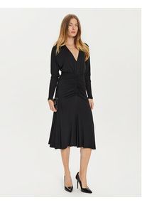 Pinko - PINKO Sukienka dzianinowa 104455 A29B Czarny Regular Fit. Kolor: czarny. Materiał: syntetyk #3
