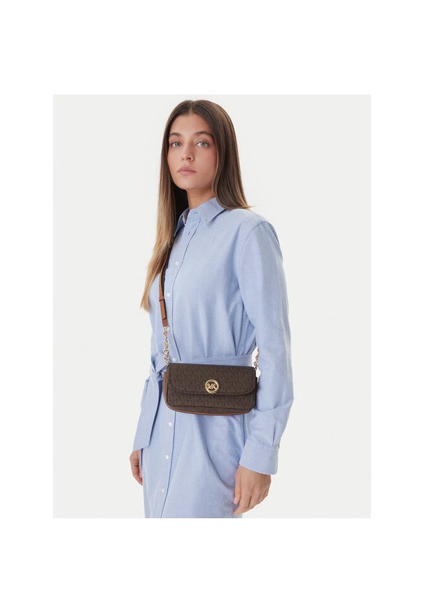 Torebka MICHAEL Michael Kors. Kolor: brązowy