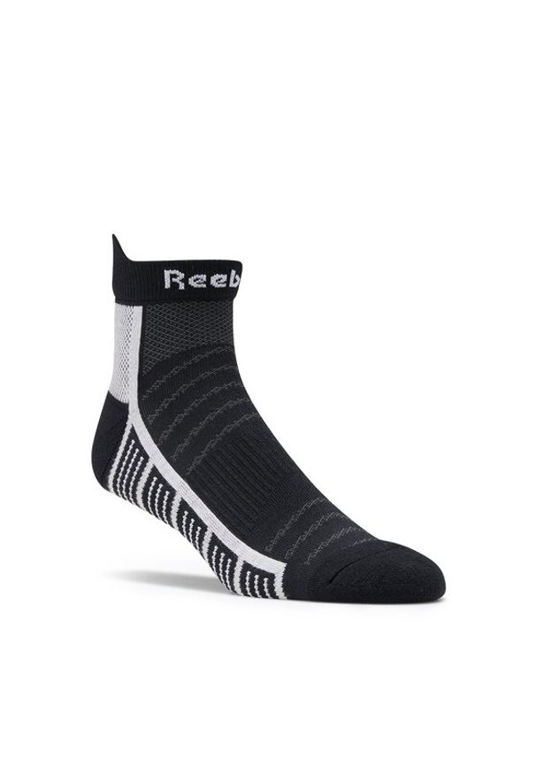 Reebok Skarpety krótkie Float Run U Ankle Socks HC1872 Czarny. Kolor: czarny. Materiał: materiał