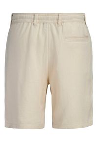 Jack & Jones Szorty materiałowe Ace Mykonos 12269376 Beżowy Regular Fit. Kolor: beżowy. Materiał: wiskoza #7