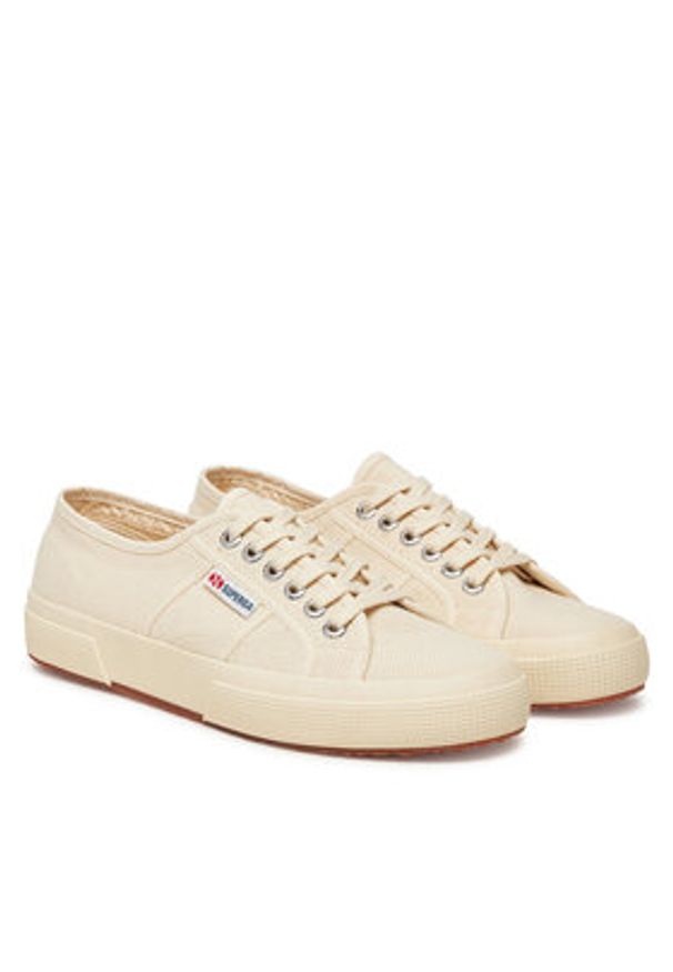 Superga Tenisówki S000010 Beżowy. Kolor: beżowy. Materiał: materiał