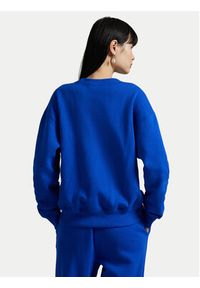 Polo Ralph Lauren Bluza 211971697005 Niebieski Relaxed Fit. Typ kołnierza: polo. Kolor: niebieski. Materiał: bawełna #4