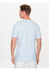 Lindbergh T-Shirt 30-400200 Niebieski Relaxed Fit. Kolor: niebieski. Materiał: bawełna